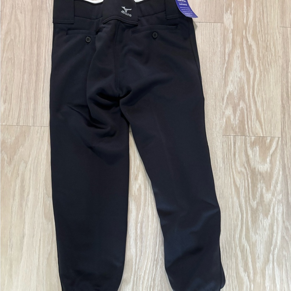 Women's Softball Black Pants - Picture 2 of 5